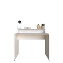 Ver imagem 2 de Mesa ou Escrivaninha para Home Office ou Escritório ou Quarto 100cm MDF Branco