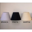 Ver imagem 6 de Lustre Estilo Tocheiro 5 Braços Dourado com Cúpula Marfim