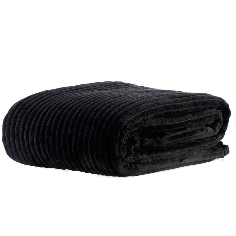 Cobertor King com Toque Macio Home Design Luster Preto - 4