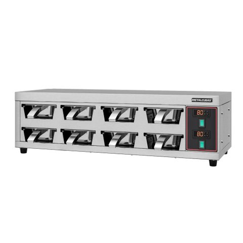 Conservador de Proteinas Elétrico Metalcubas 8 Cubas de Centro 220V Mcp 8 C
