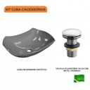 Ver imagem 5 de Kit 3 Cubas L42 com Válvula Click 1''g Compace