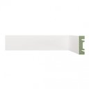 Ver imagem 1 de Kit Rodapé de MDF 15 Barras Lisas de 5cm x 2,40m Rende 36 Metros Moldufama 