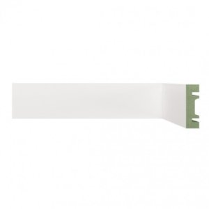 Kit com 15 Barras Rodapé Mdf 501 Moldufama 15mmx5cm Metro Linear 36m