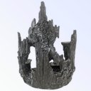 Ver imagem 4 de Congá Altar Comporta 12 Orixás 10cm em Resina- Selecione Cor:cinza Escuro