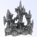 Ver imagem 1 de Congá Altar Comporta 12 Orixás 10cm em Resina- Selecione Cor:cinza Escuro