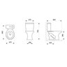 Kit 2 Vaso Sanitário com Caixa Acoplada 6l Uni Celite - 7