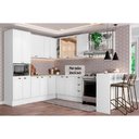 Ver imagem 1 de Kit Cozinha Modulada 9 Peças Bella (3aéreos+3balcões+1torrequente+1ilha+1complemento) C9p200