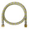 Engate Flexível Inox Gás Rosca Macho Femea 60cm - 1