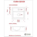 Ver imagem 3 de Kit 3 Cubas para Banheiro Q32w Compace
