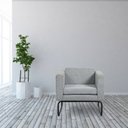 Ver imagem 1 de Poltrona para Sala de Estar Dallas 75cm X 70cm Cinza