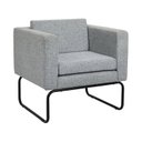 Ver imagem 2 de Poltrona para Sala de Estar Dallas 75cm X 70cm Cinza