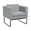 Ver imagem 2 de Poltrona para Sala de Estar Dallas 75cm X 70cm Cinza