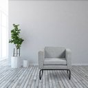 Ver imagem 1 de Poltrona para Sala de Estar Dallas 75cm X 70cm Cinza