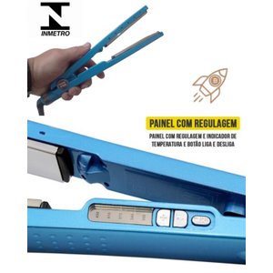 Prancha Chapinha Progressiva 450f Titanium Bivolt