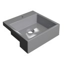 Ver imagem 2 de Kit 2 Cubas de Semi Encaixe para Banheiro Xq355 Quadrada Compace