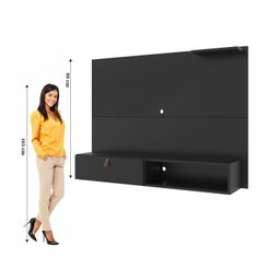 Painel para TV até 50 Polegadas 1 Porta Alca Sintética California - 4