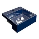 Ver imagem 2 de Kit 3 Cubas de Semi Encaixe para Banheiro Xq355 Quadrada Compace