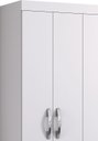 Ver imagem 3 de Guarda-Roupa 4 Portas Malto Branco - MoveisAqui Notável