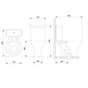 Ver imagem 7 de Kit 2 de Bacia com Caixa Acoplada 6 Litros Saveiro Branco Celite