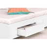 Cama Solteiro Ravena c/ 2 Gavetas Branco - Conquista - 5