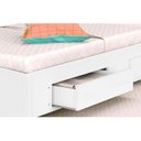 Ver imagem 5 de Cama Solteiro Ravena c/ 2 Gavetas Branco - Conquista