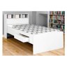 Cama Solteiro Ravena c/ 2 Gavetas Branco - Conquista - 6