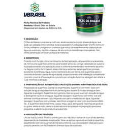 Resina Impermeabilizante Oleo de Baleia 3,2 Litros VBrasil - 4