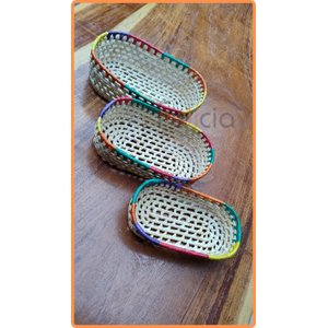 Conjunto 3 Cestos Ovais - Recife