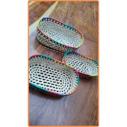 Conjunto 3 Cestos Ovais - Recife - 2