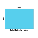 Ver imagem 3 de Pacote de Papel Color Set 48 X 66cm Azul Claro C/ 20 - Ridet