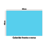 Pacote de Papel Color Set 48 X 66cm Azul Claro C/ 20 - Ridet - 3