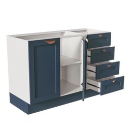 Cozinha Modulada 4 Peças 2 Aéreos 2 Balcões Arizona Cabecasa Madeiramadeira - 14