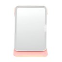 Ver imagem 2 de Espelho Maquiagem Led Rosa Portátil Touch Recarregável Usb