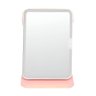 Espelho Maquiagem Led Rosa Portátil Touch Recarregável Usb - 2