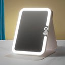 Ver mais imagens de Espelho Maquiagem Led Rosa Portátil Touch Recarregável Usb