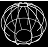 Cupula de Aramado Spider Branca para Pendentes e Abajures G - 1