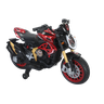 Mini Moto Elétrica Infantil Racer 12v Baby Style Vermelha Bateria Recarregável Brinquedo Seguro Dive - 6