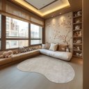 Ver imagem 5 de Tapete 145x195cm Mariana Organic Feijão