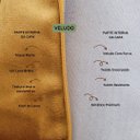 Ver imagem 6 de Kit 2 Capas para Almofada em Veludo Liso Quadrada 50x50 Várias Cores Cor:terracota e Mostarda