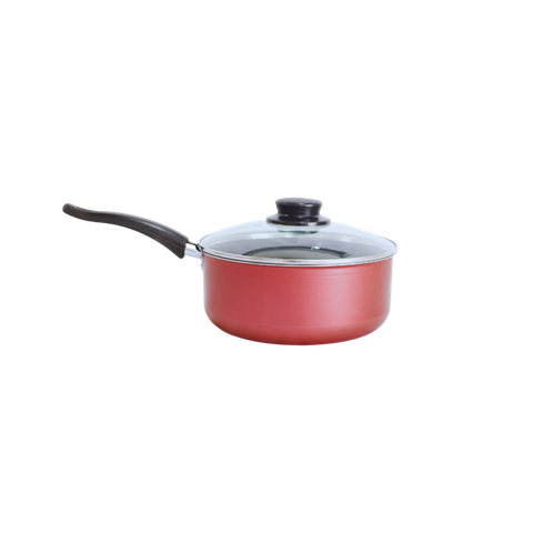 Transforme Suas Refeições com a Caçarola Antiaderente Nº20 com Tampa de Vidro e Cabo de Baquelite Lu