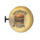 Ver imagem 2 de CÓPIA - Luminoso Hamburgeria Artesanal Dupla Face com Suporte Parede 50cm BGPLASTICOS BGPC2F BRANCO 