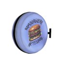 Ver imagem 1 de CÓPIA - Luminoso Hamburgeria Artesanal Dupla Face com Suporte Parede 50cm BGPLASTICOS BGPC2F BRANCO 