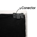 Ver imagem 4 de Painel Suspenso Cabeceira Dobrável Pietro para Cama Box Solteiro 90cm Boucle:bouclê Bege Marfim