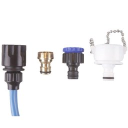 Luva para Banho Pet com Mangueira 1,90m Azul - 9