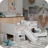 Mini Cama Infantil Montessoriana Sonho Kid's:branca - 3