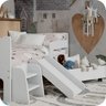 Mini Cama Infantil Montessoriana Sonho Kid's:branca - 2