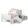 Mini Cama Infantil Montessoriana Sonho Kid's:branca - 1