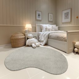 Tapete 145x195cm Relex N Organic Feijão Tapetes São Carlos - 2