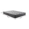 Colchão Casal Herval Black Espuma D-60, 138x188x25cm Super Firme - 1