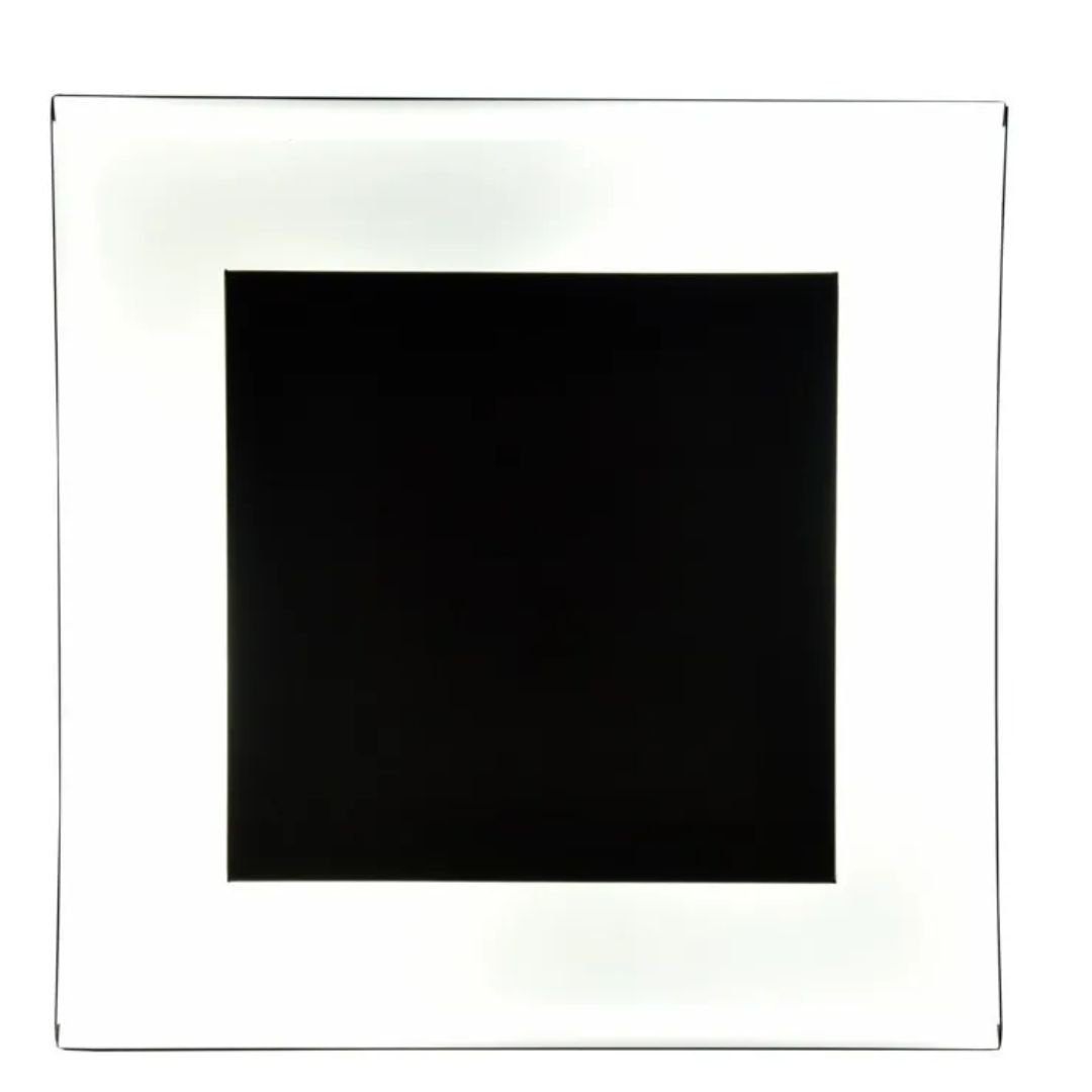 Plafon Sobrepor Preto com Branco 30x30 para Entrada - 3
